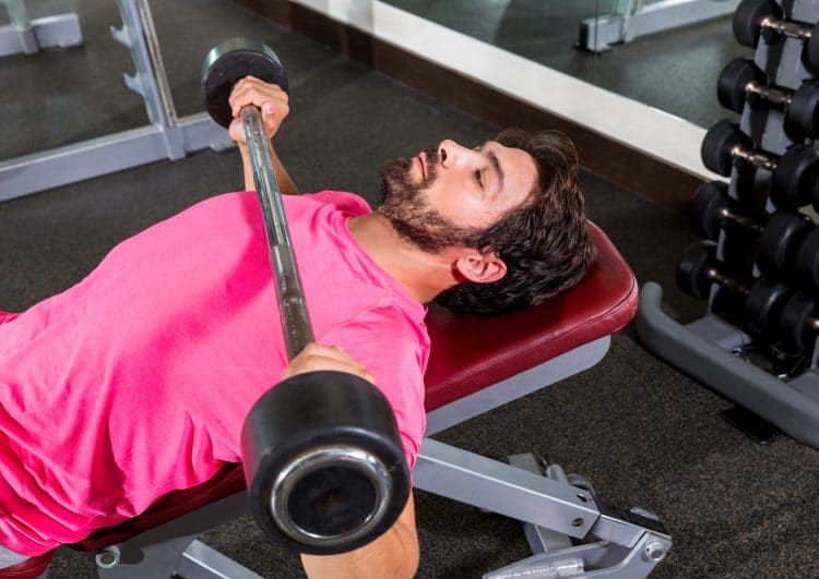 Barbell Inclined Bench Press