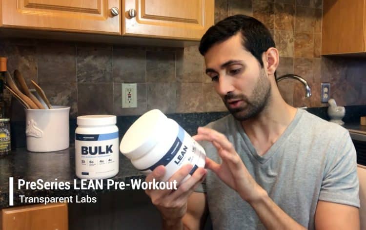 Matthew Testing Lean Pre Workout