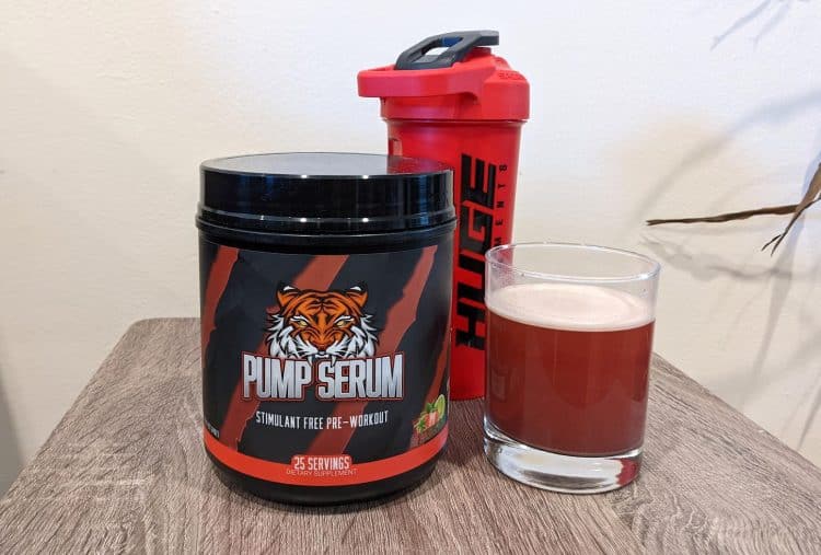 Testing Pump Serum Pre Workout