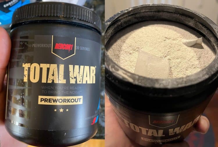 Tom Testing Total War Pre Workout