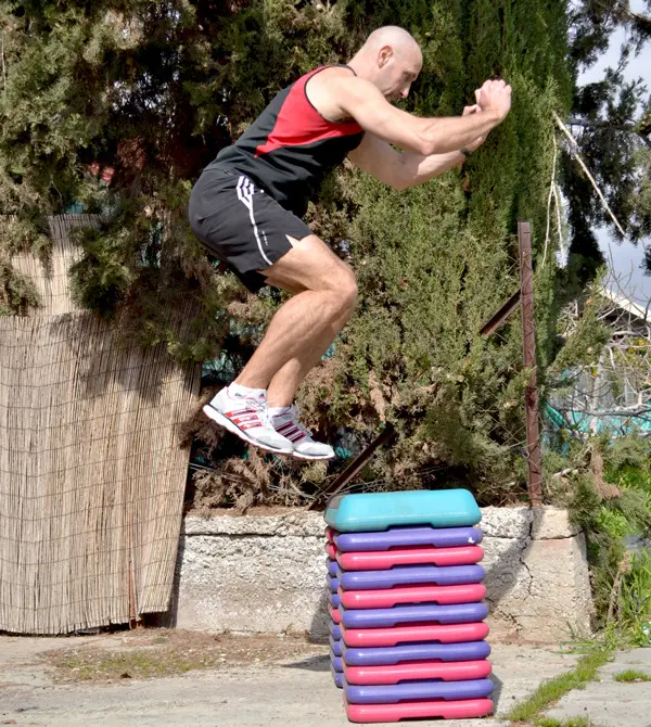 Box Jumps Exercise