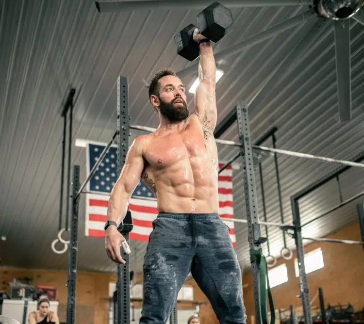 Rich Froning In Gym Training