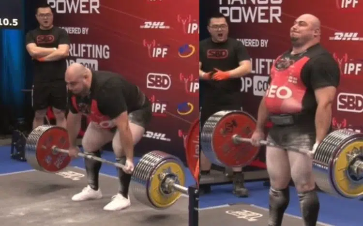 Temur Samkharadze Open Deadlift World Record