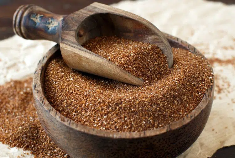 Uncooked Teff Grain